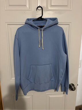 Polo by Ralph Lauren Sky Blue Hooded Sweatshirt
